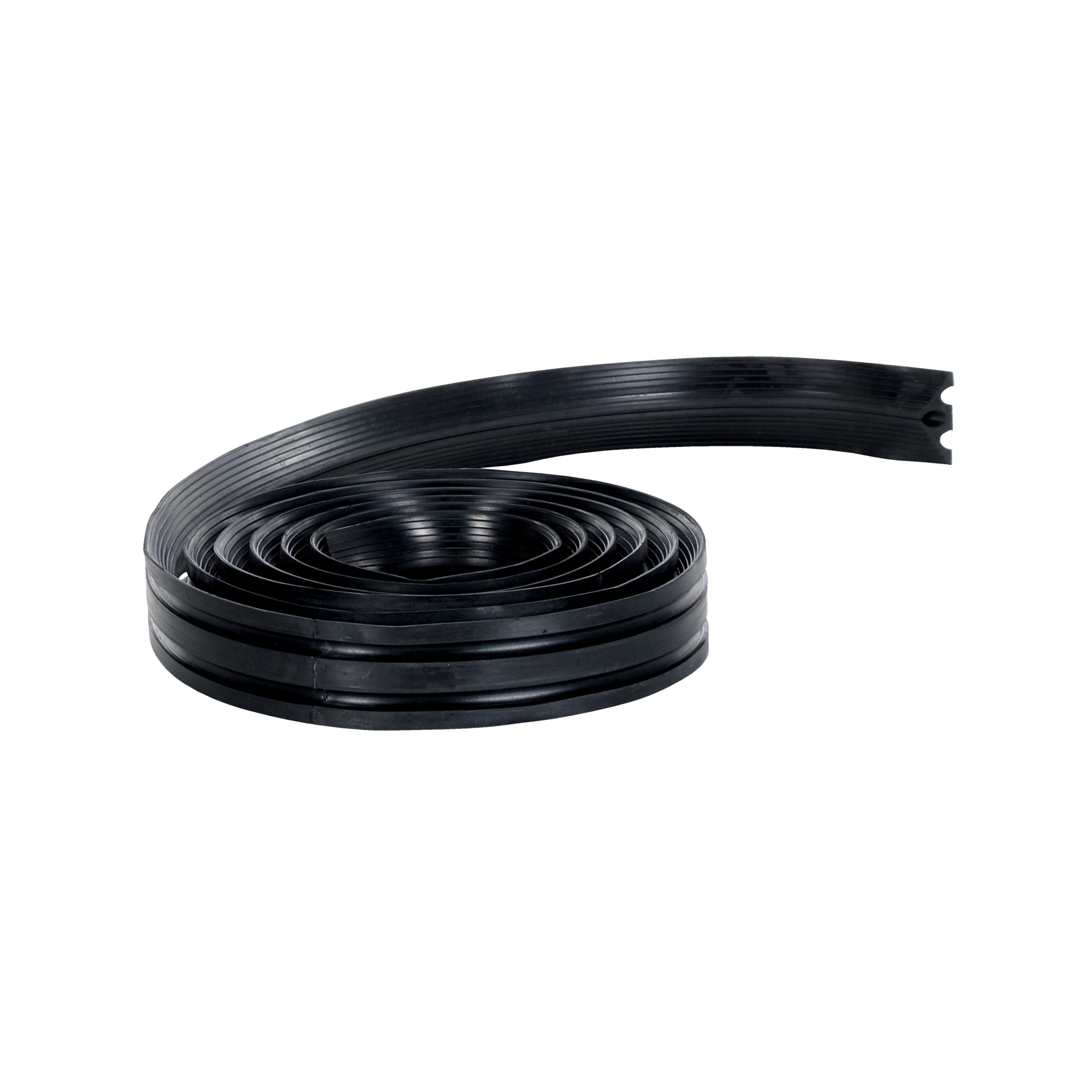 Vestil Rubber Cord Protector - 24ft., 6600-Lb. Capacity, Low Profile, Single-Channel, Model# C-75-24